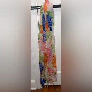 Diane Von Furstenberg Vintage Color Authority for Avon Semi-Sheer Scarf